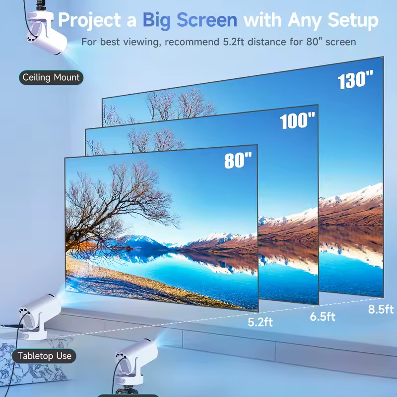 Averon Mini Proyector Portatil 4k